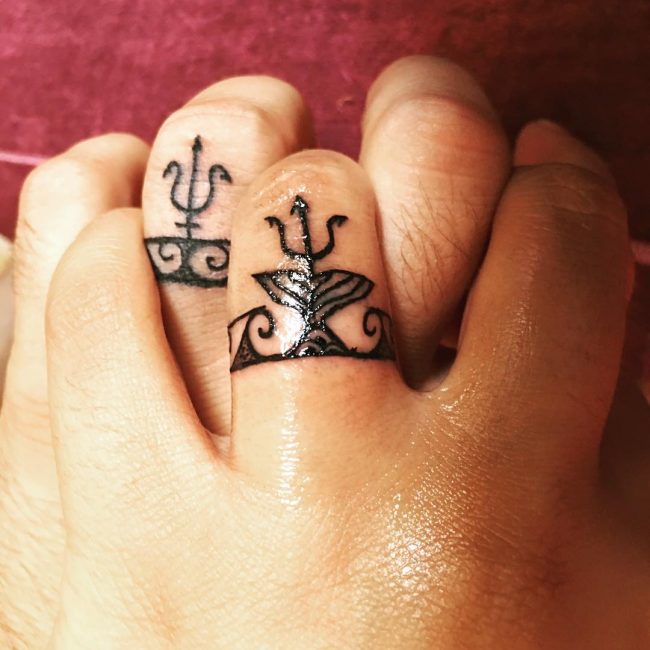 wedding ring tattoo_