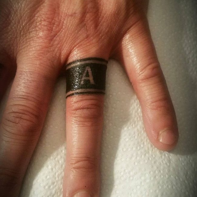 55+ Wedding Ring Tattoo Designs & Meanings True