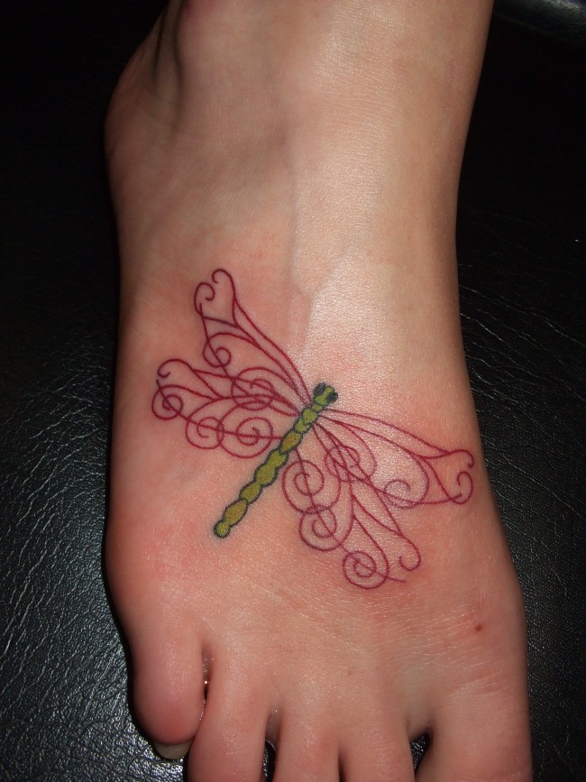 dragonfly tattoo (23)