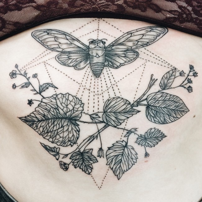 Sternum Tattoo Philadelphia - Tattoo Ideas and Designs