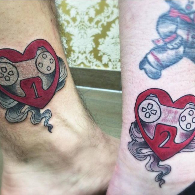 Matching Tattoo Ideas for Couples_