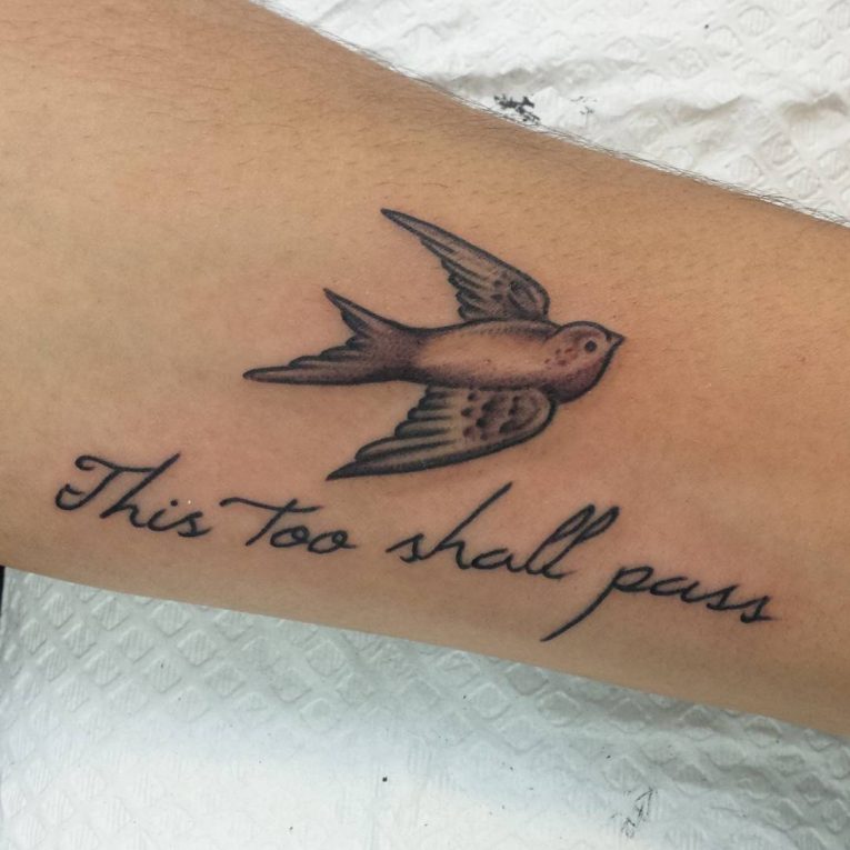 40 Modern This Too Shall Pass Tattoo Ideas & Meaning