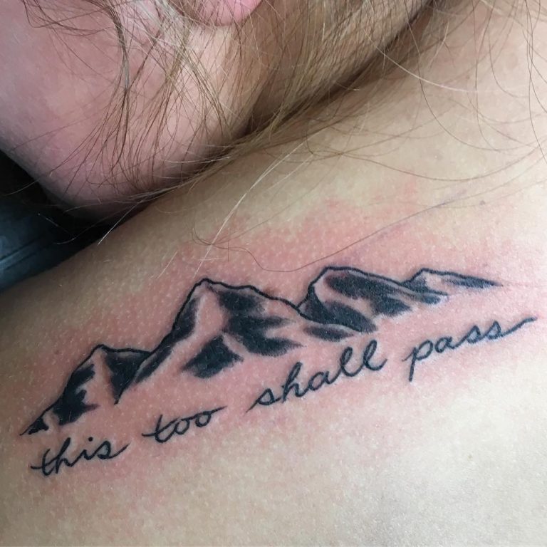 40 Modern This Too Shall Pass Tattoo Ideas & Meaning