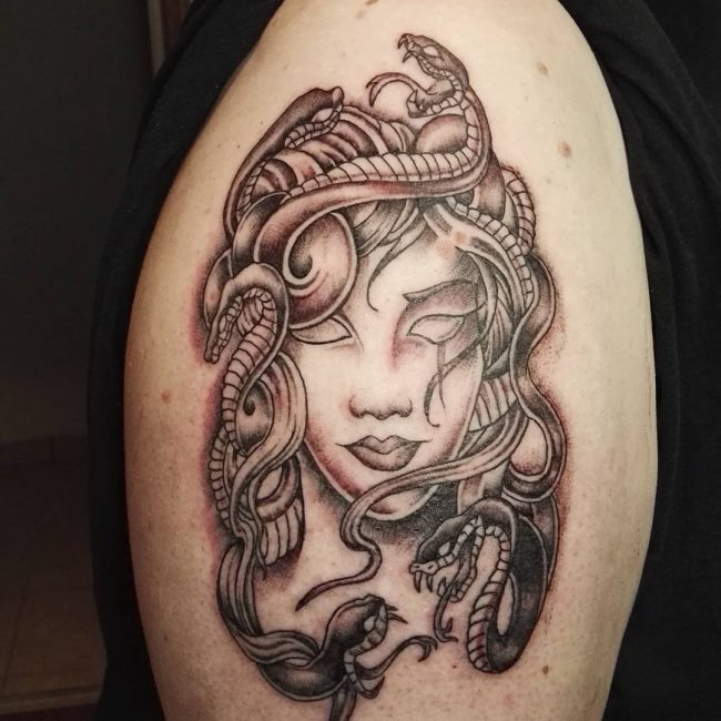 medusa tattoo_ 