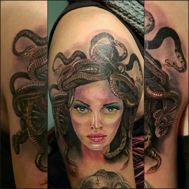 medusa tattoo_ 