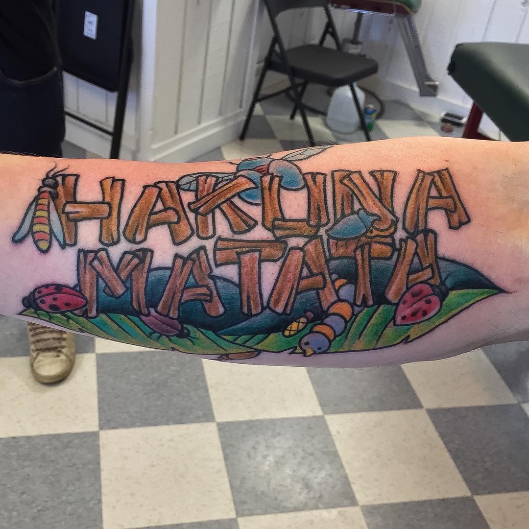 Hakuna Matata Phrase.
