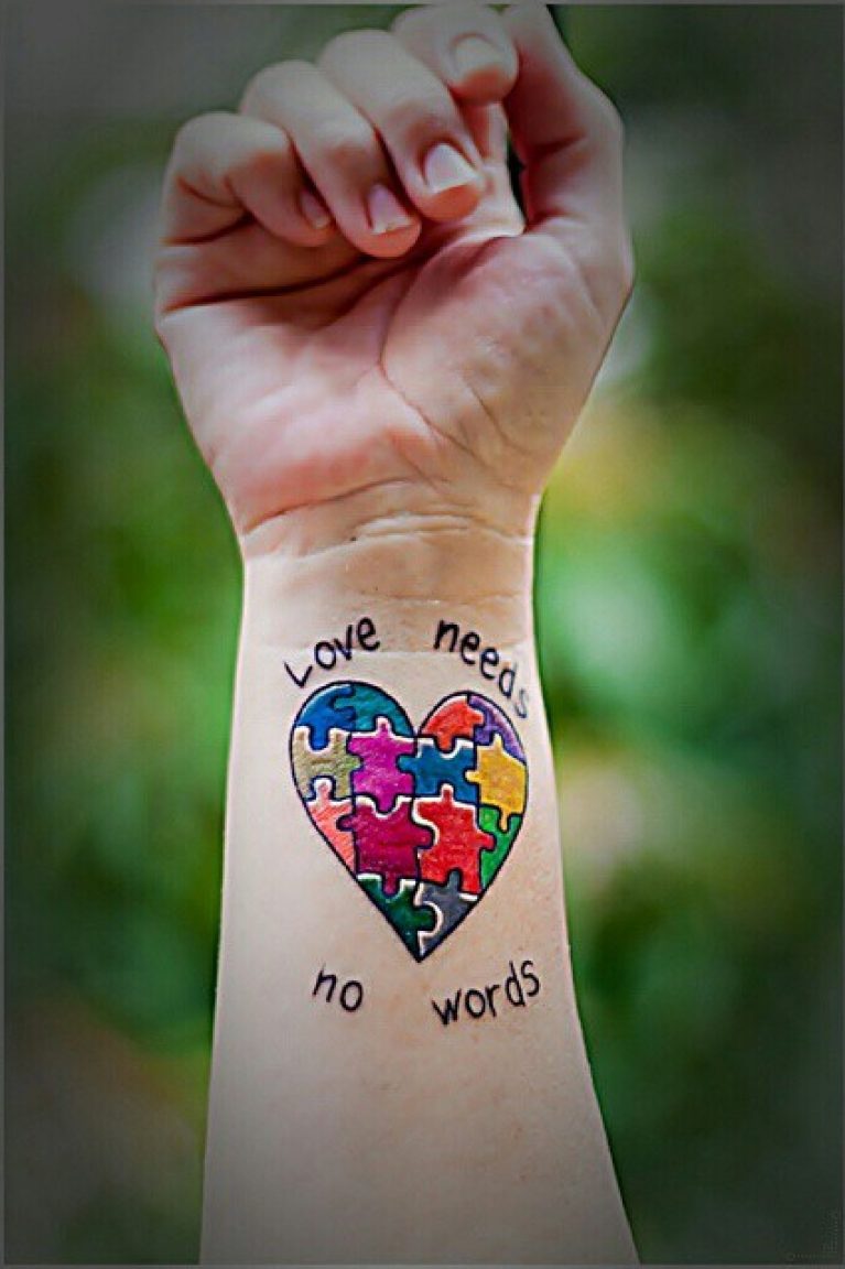 60+ Wonderful Autism Tattoo Ideas Showing Awareness and Honor