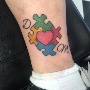 60+ Wonderful Autism Tattoo Ideas - Showing Awareness and Honor