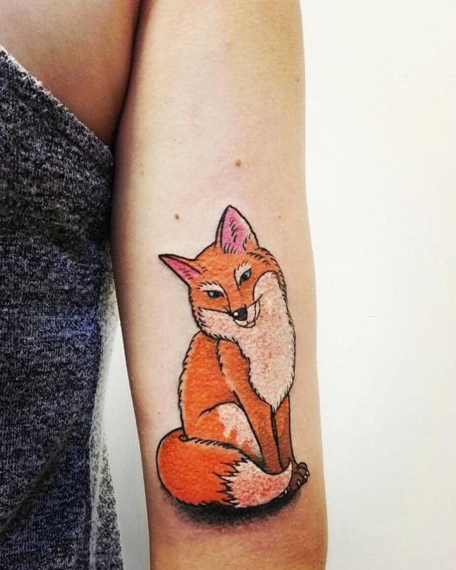 fox tattoo34