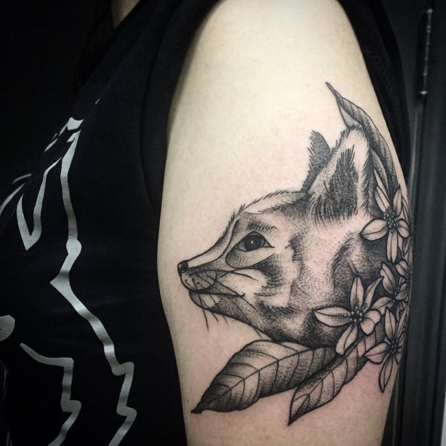 fox tattoo_