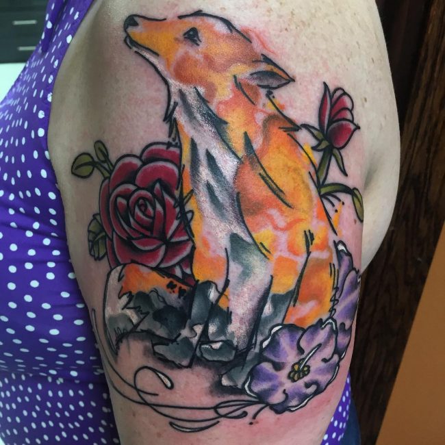 fox tattoo_ 
