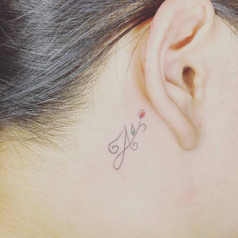 60 Charming Initial Tattoo Designs - Keep a Loved One Closer