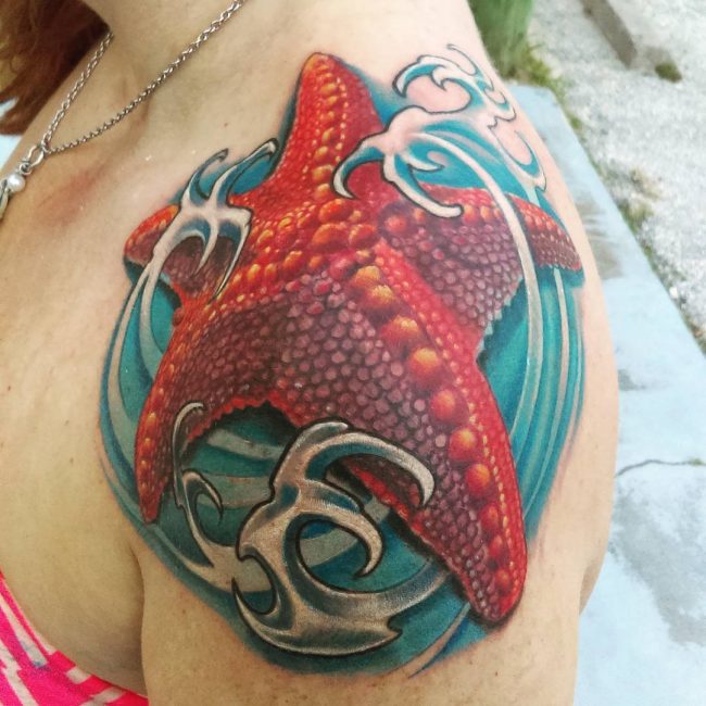 starfish tattoo12
