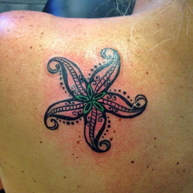 starfish tattoo3
