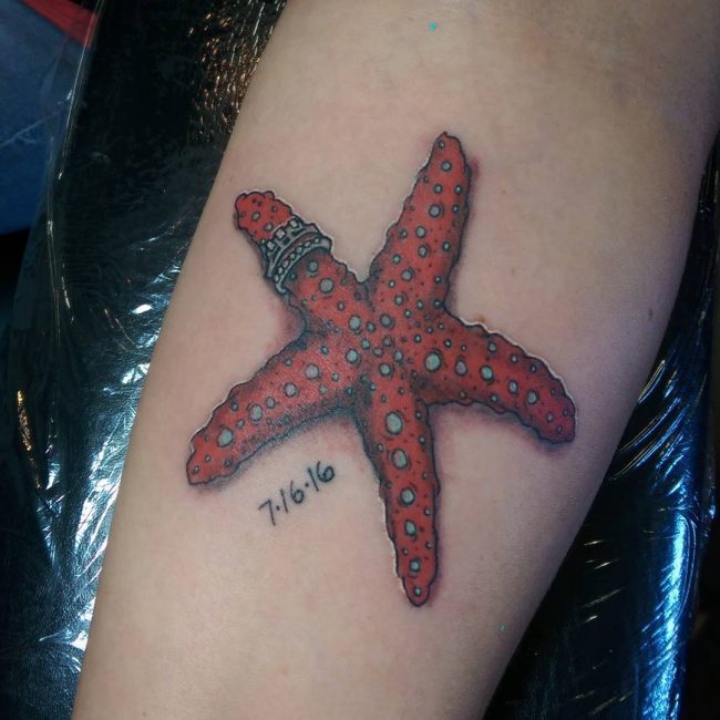 starfish tattoo4