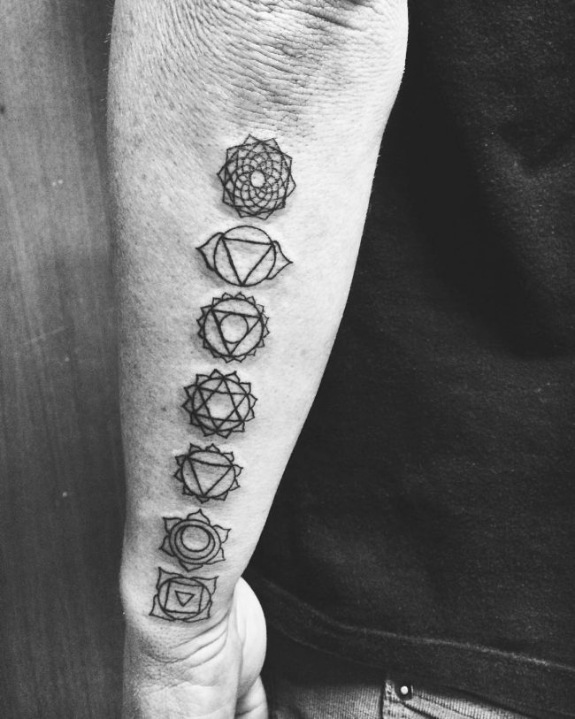 55+ Energizing Chakra Tattoo Designs - Focus Your Energy Centers