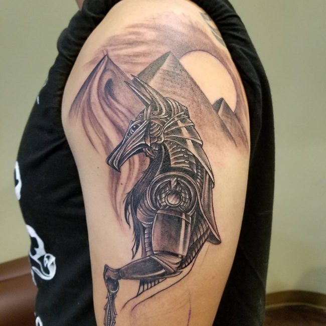 Anubis Tattoo_