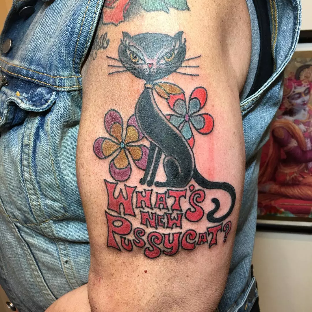 Black Cat Tattoo