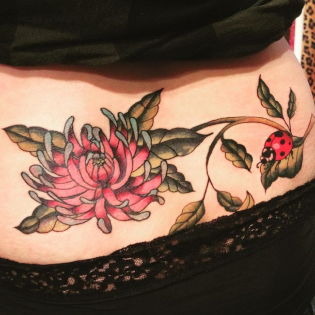 Chrysanthemum Tattoo_