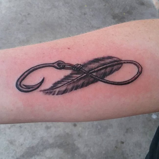 Fish Hook Tattoo_
