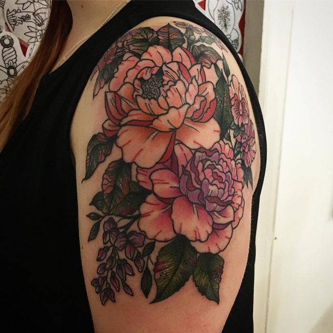 Floral Tattoo_ 