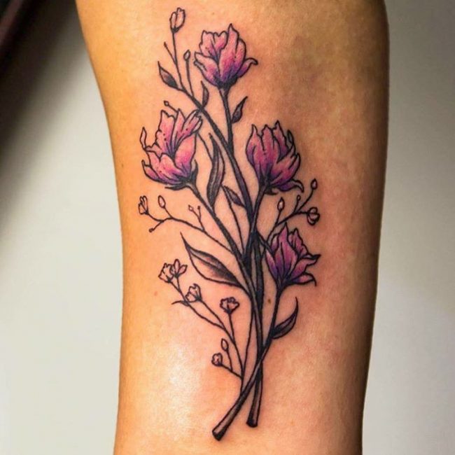 Floral Tattoo_ 