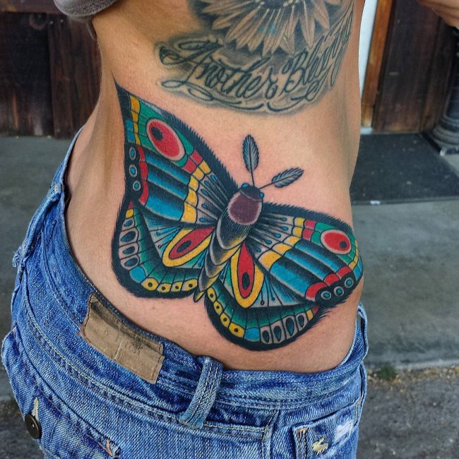 Moth Tattoo_