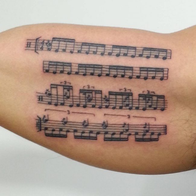Music Note Tattoo_