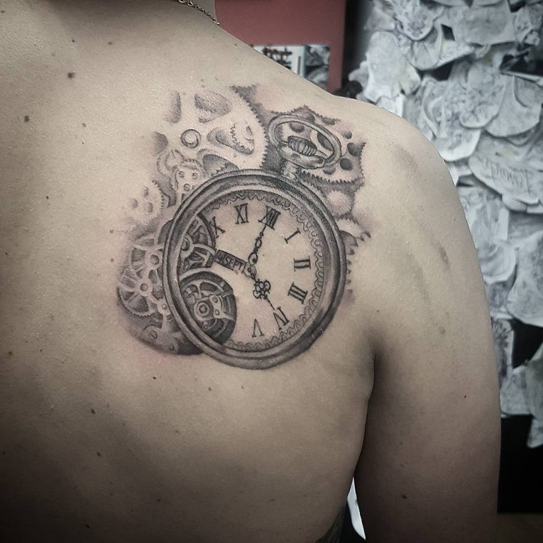 125+ Timeless Pocket Watch Tattoo Ideas - A Classic and Fashionable Totem