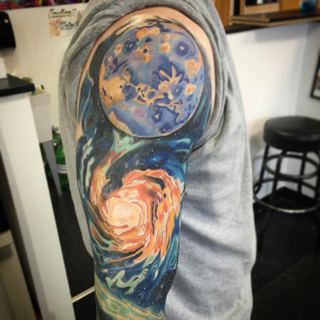 95+ Fascinating Space Tattoo Ideas- The Mysterious Nature of the Cosmos