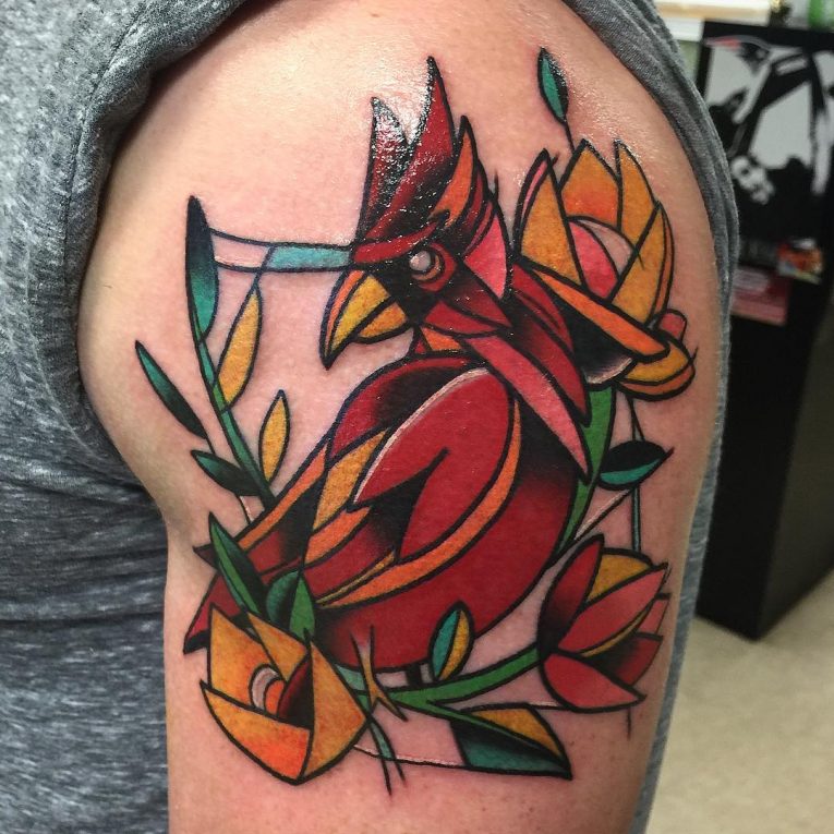 75 Dazzling Stained Glass Tattoo Ideas – Nothing Less Than a Work of Art