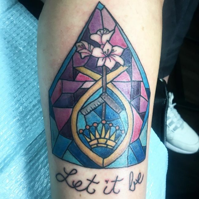 Stained Glass Tattoo_
