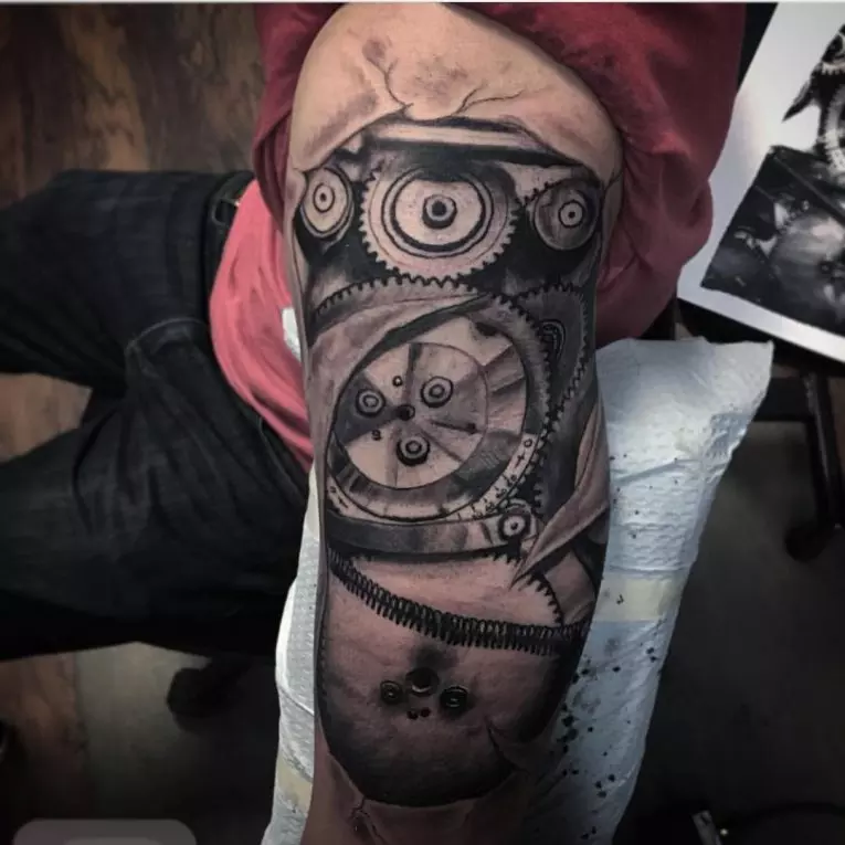 100+ Fantastic Steampunk Tattoo Designs - The Steamy & Mechanics Affair