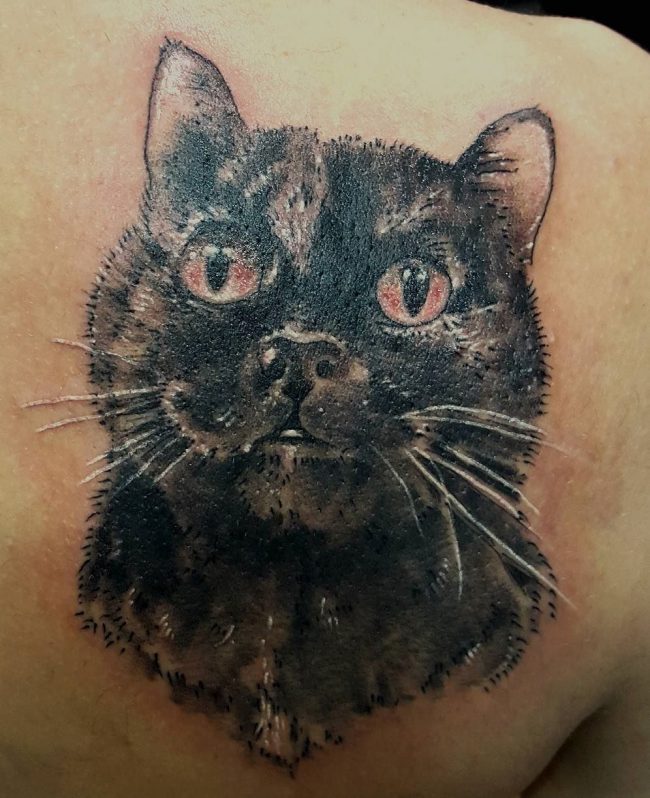 black cat tattoo15