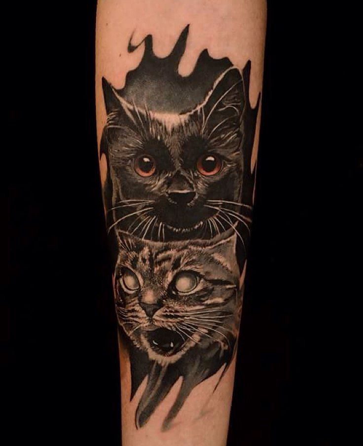 65+ Mysterious Black Cat Tattoo Ideas – Are They Good Or Evil?