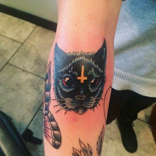 black cat tattoo27