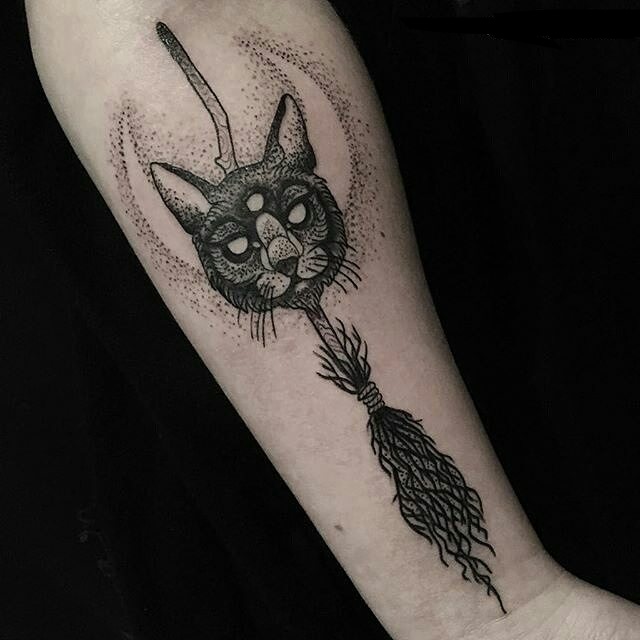 black cat tattoo28