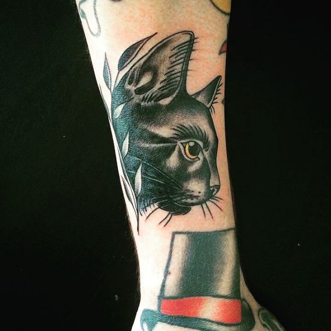 black cat tattoo30