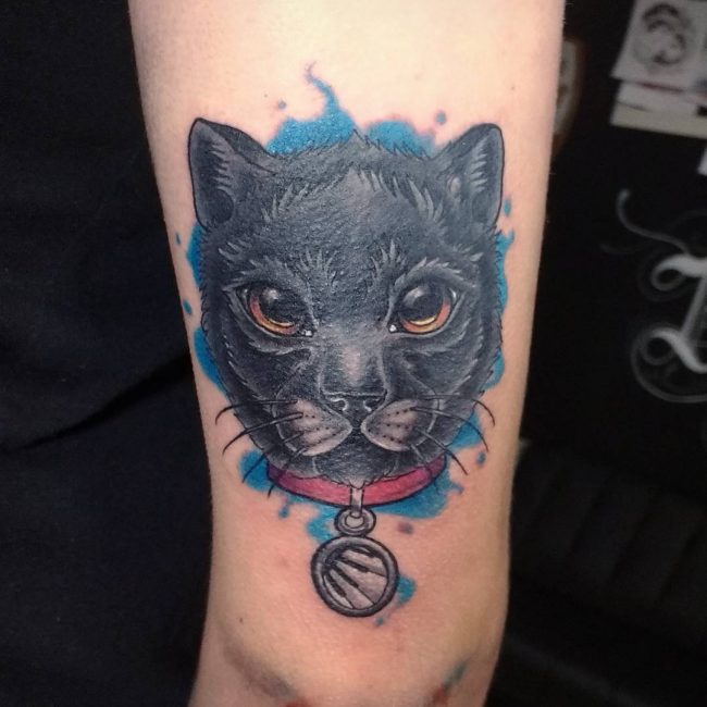 black cat tattoo6
