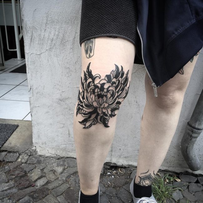 chrysanthemum tattoo19