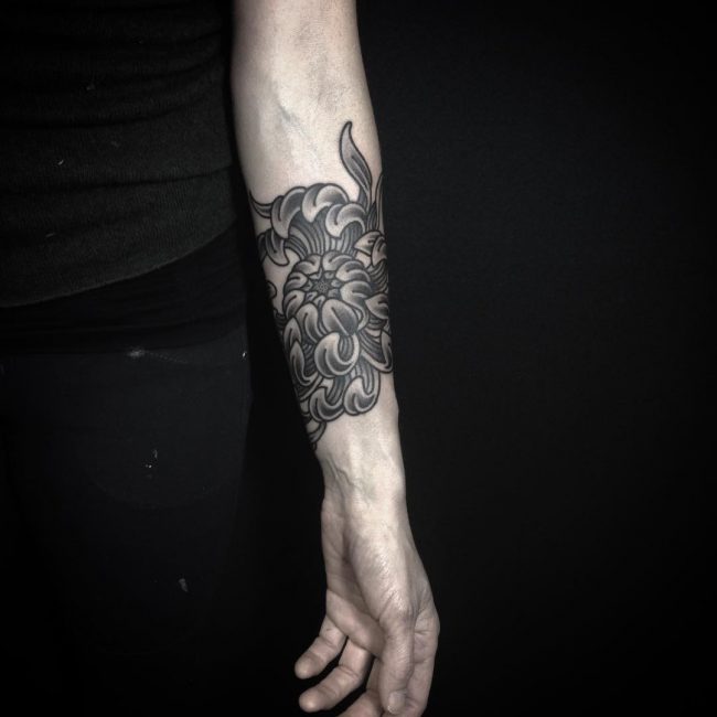 chrysanthemum tattoo41