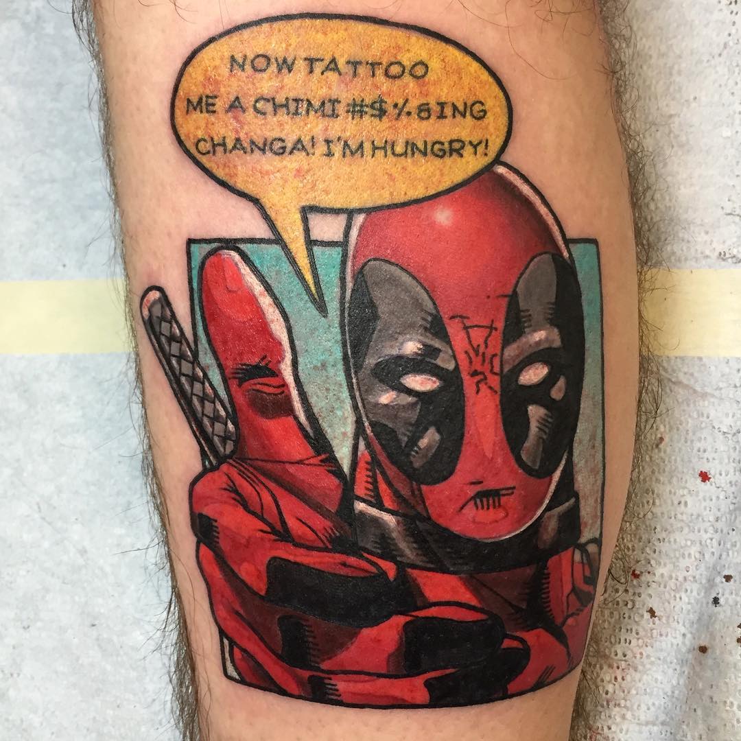 70+ Dashing Deadpool Tattoo Designs Redefining Deadpool with Ink