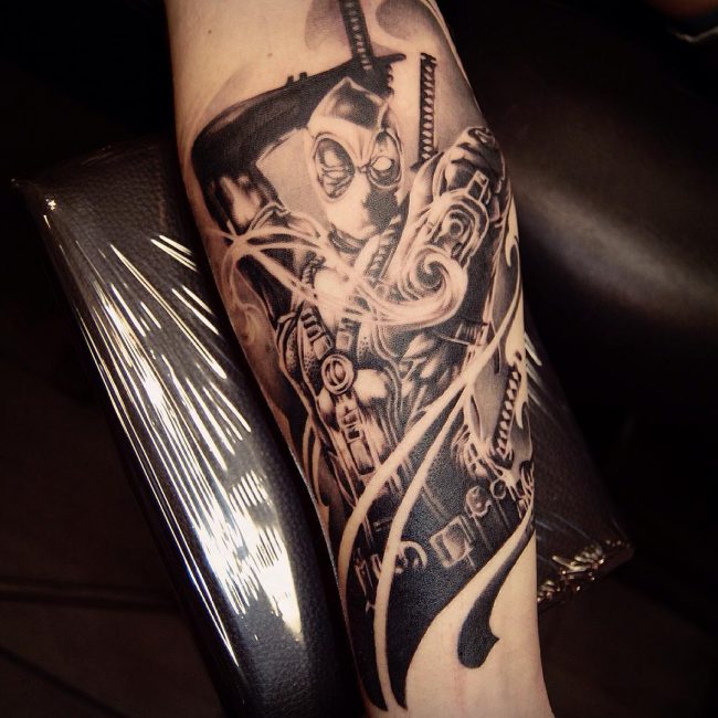 deadpool tattoo41