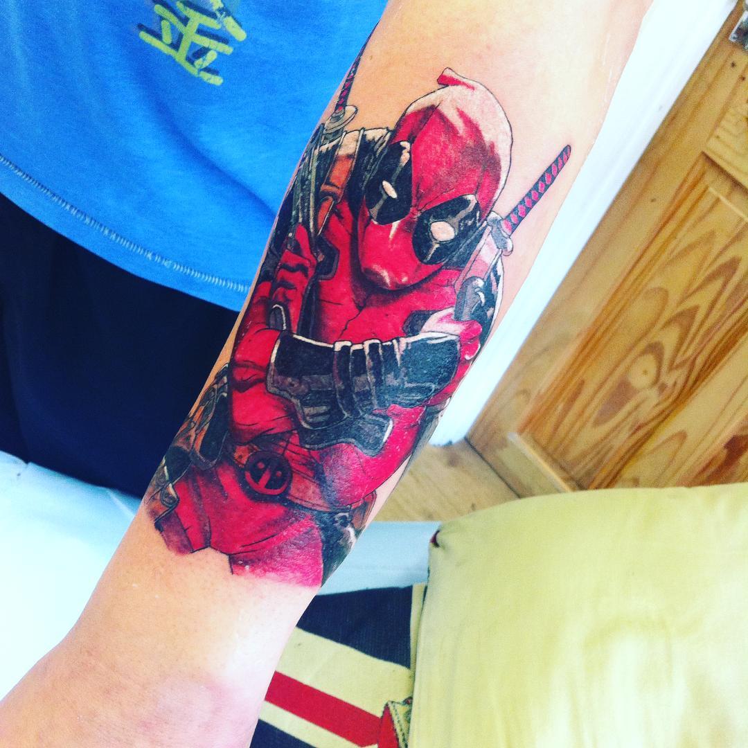 70+ Dashing Deadpool Tattoo Designs - Redefining Deadpool with Ink