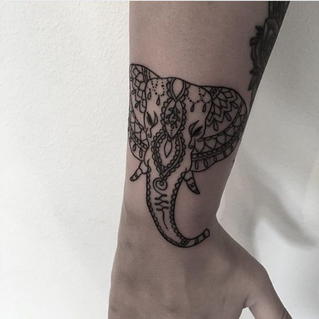 elephant tattoo2