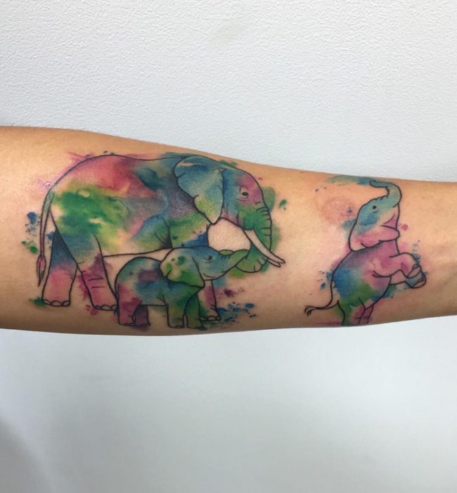 elephant tattoo21