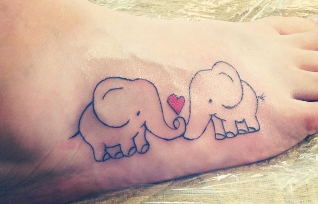 elephant tattoo36