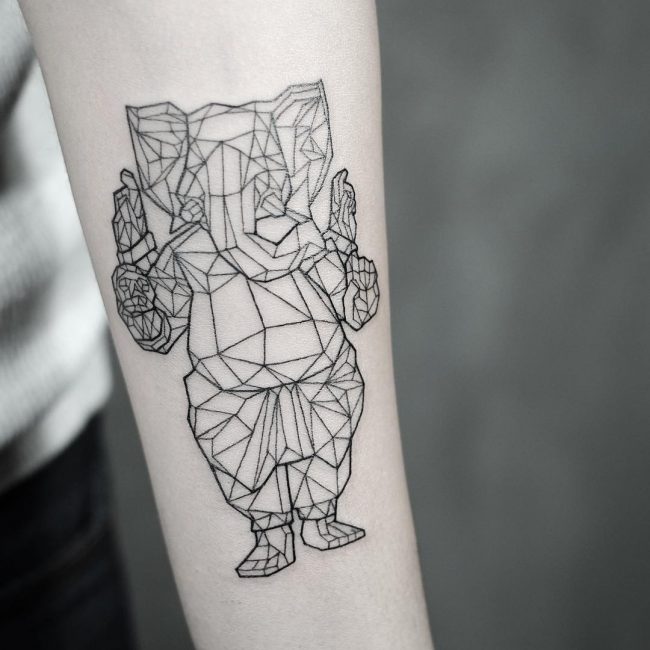 elephant tattoo44