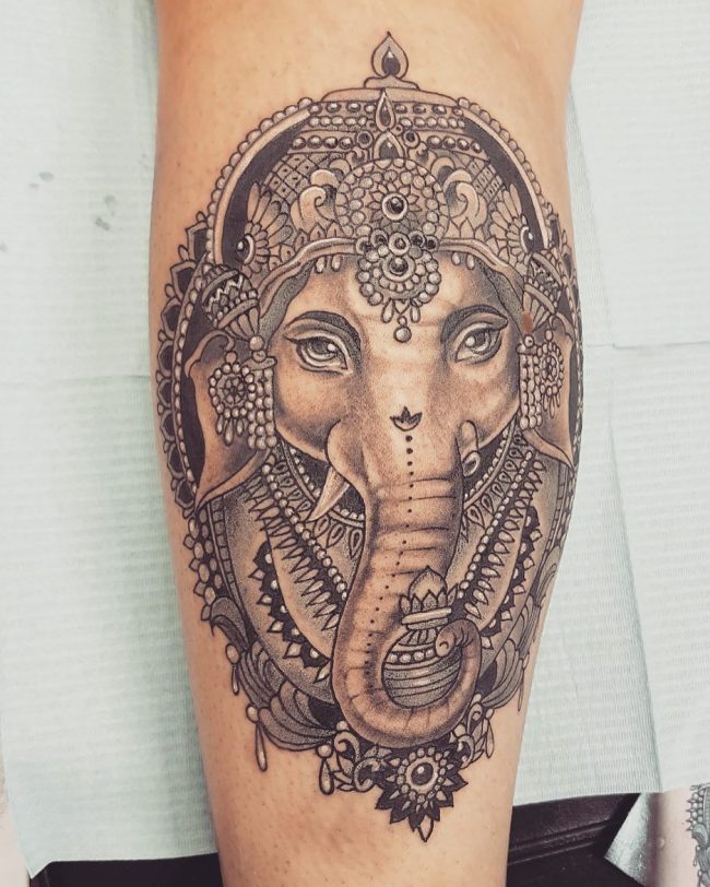 elephant tattoo45