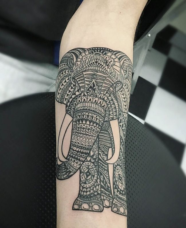 elephant tattoo51